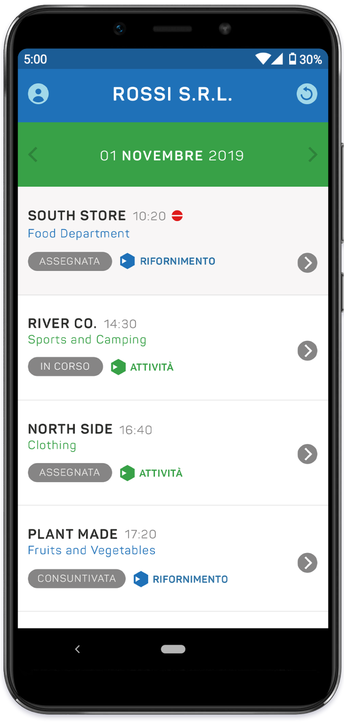 Dimar SpA App Main