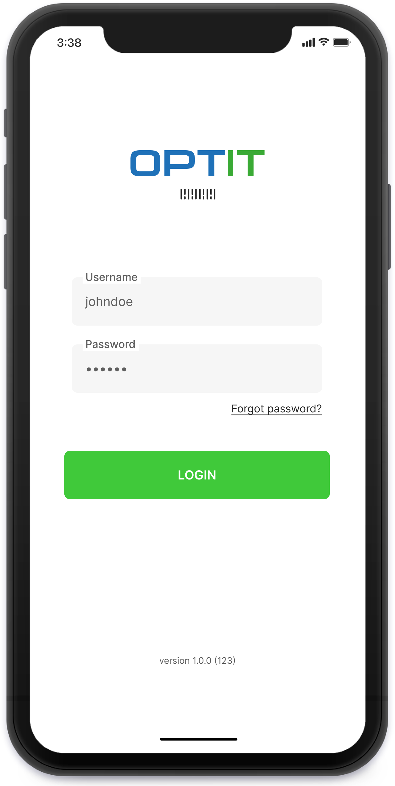 Dimar Delivery App Mockup 1
