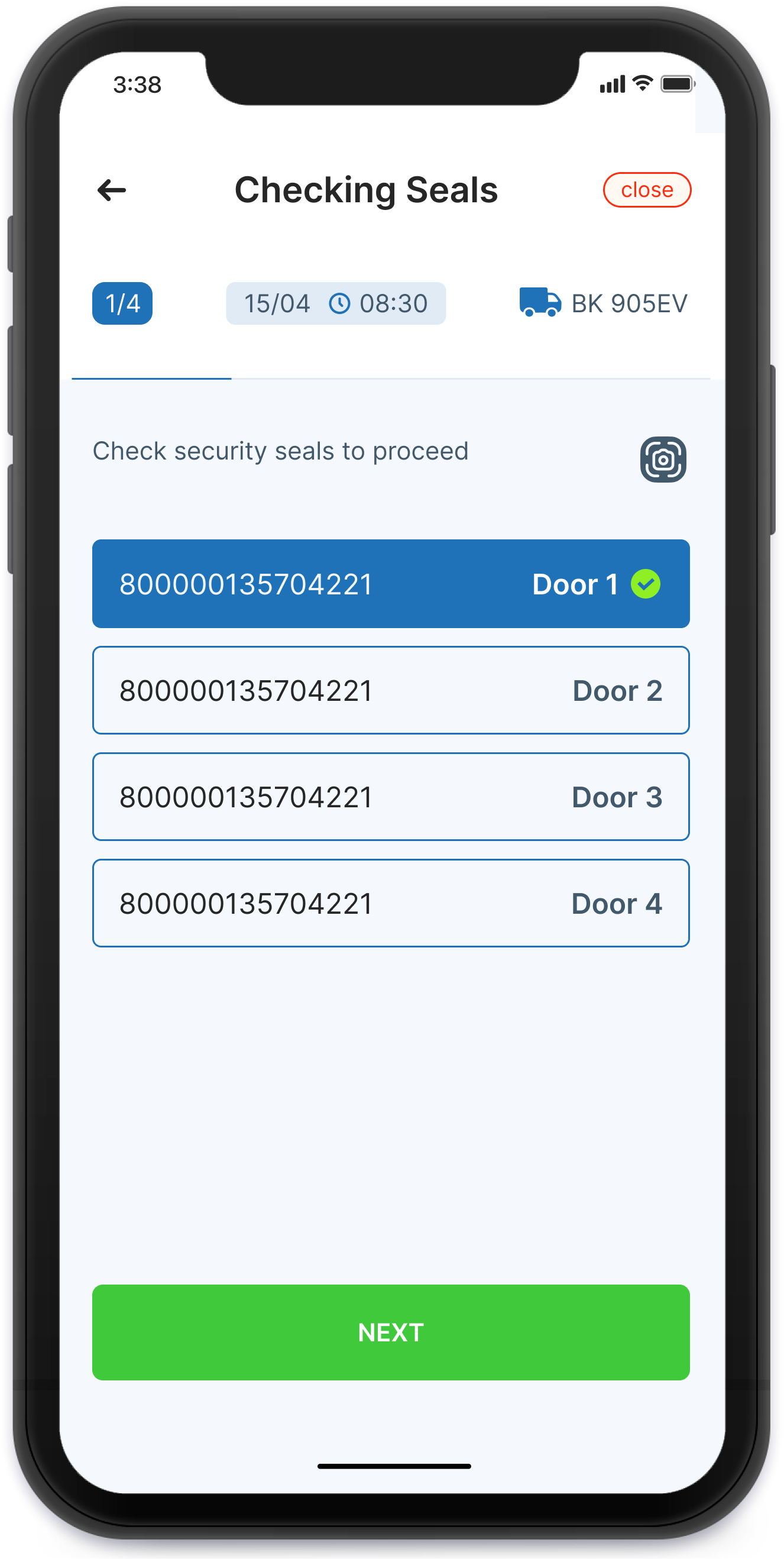 Dimar Delivery App Mockup 3