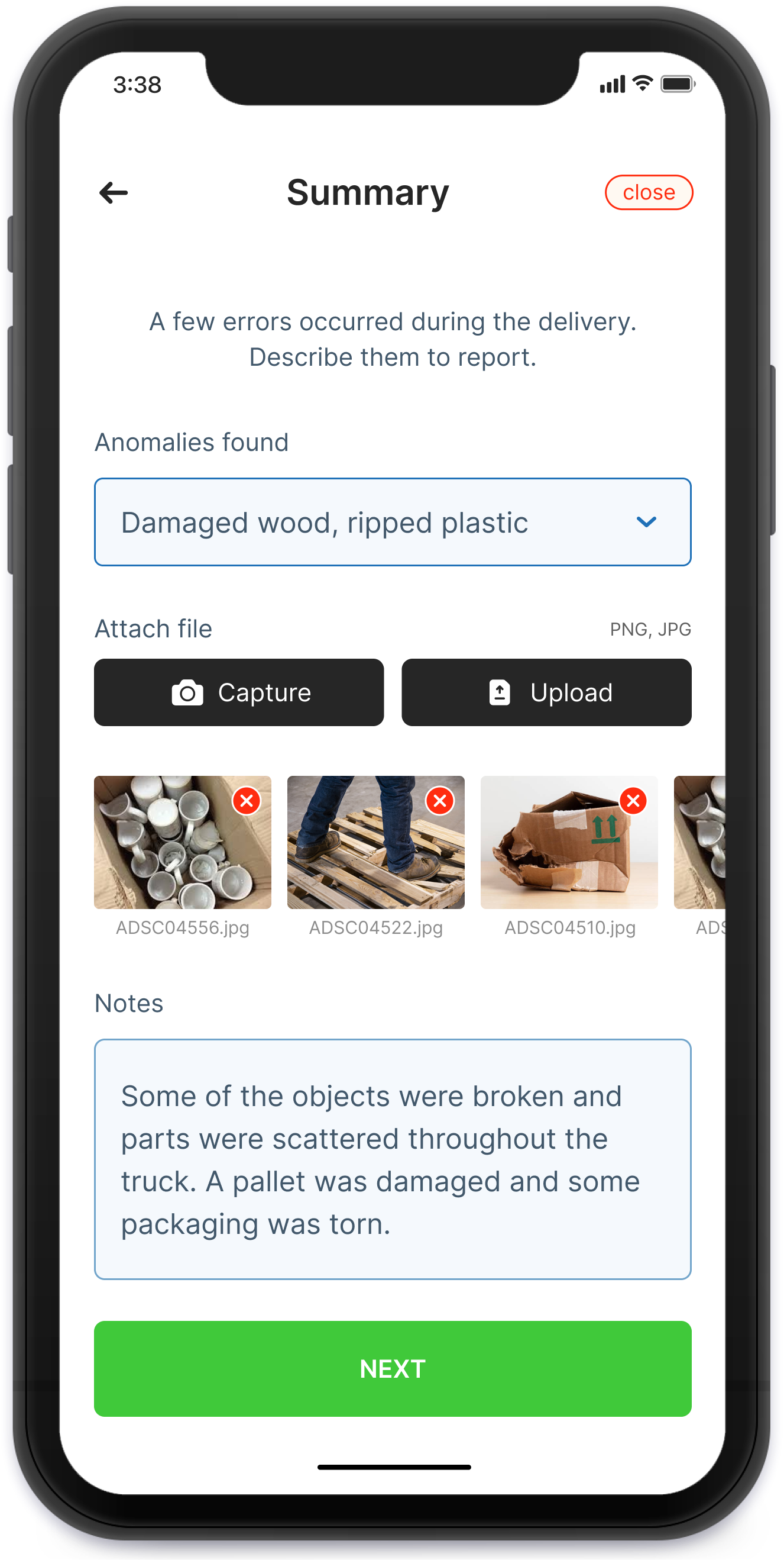 Dimar Delivery App Mockup 8
